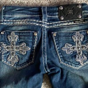 Size 23 Miss Me Boot Cut Jeans